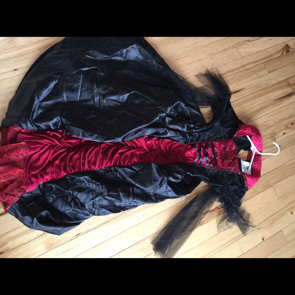 Spirit Halloween red witch costume